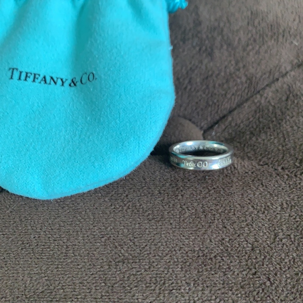 Authentic 1837 Tiffany ring size 5